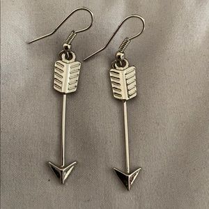 Boho arrow drop earrings